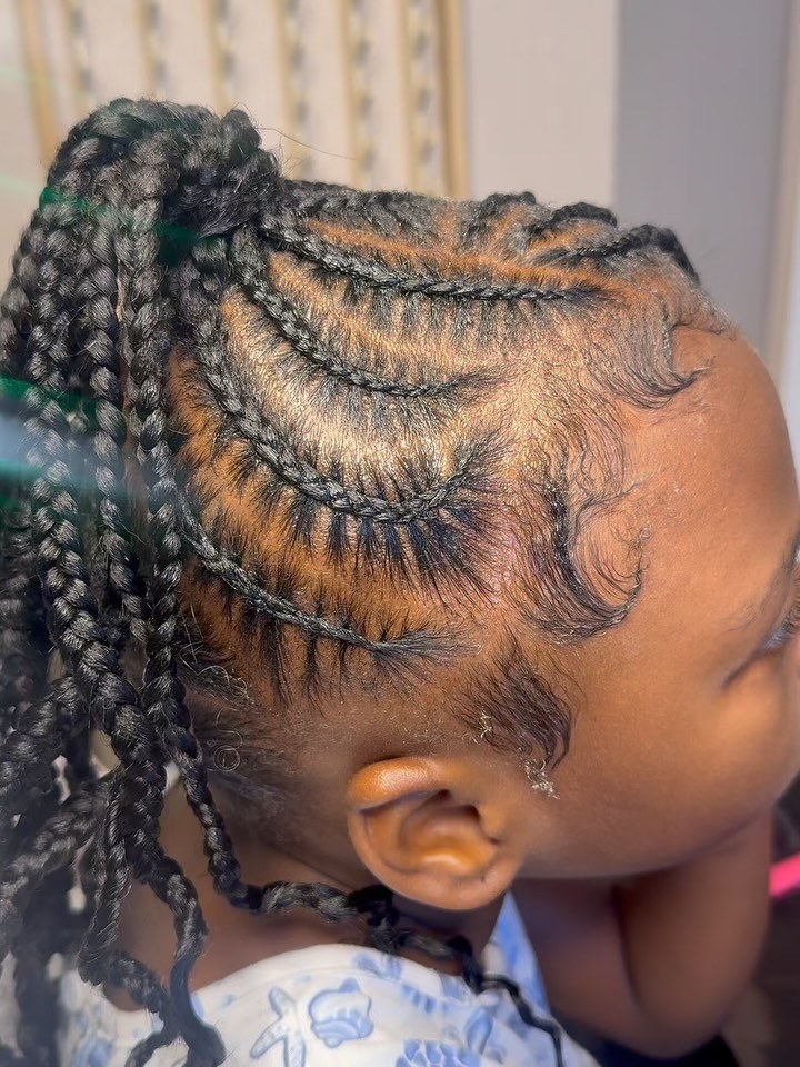 Braided ponytail by TheeHottestTingg Stylez